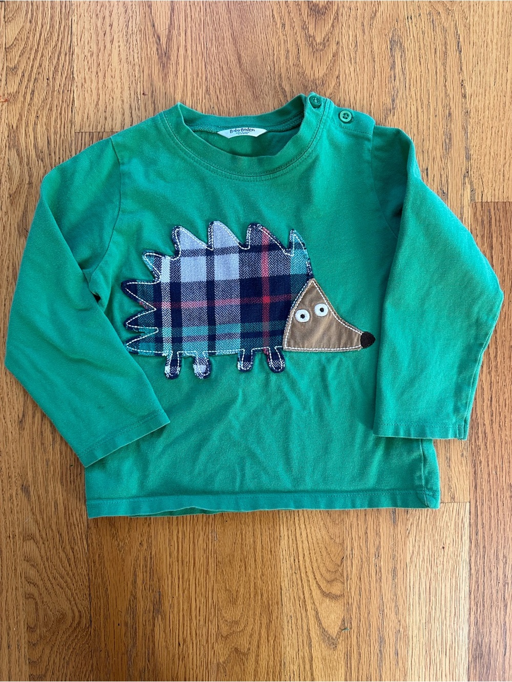 Baby Boden Hedgehog Shirt